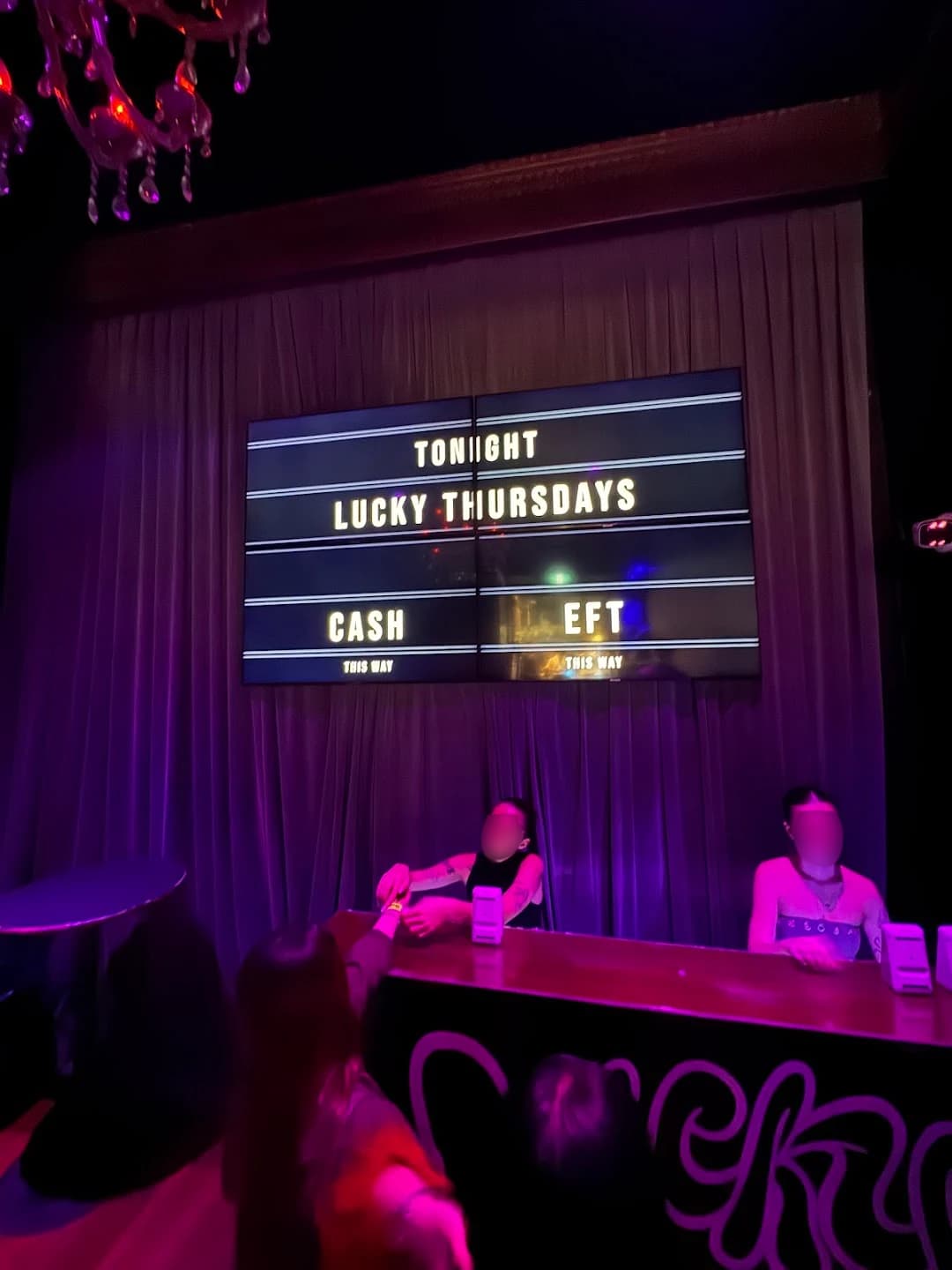 3月19日 — Lucky Thursdaysの会場案内