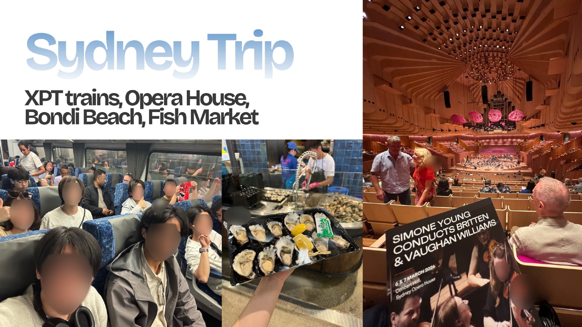 XPTとシドニー旅行の報告スライド