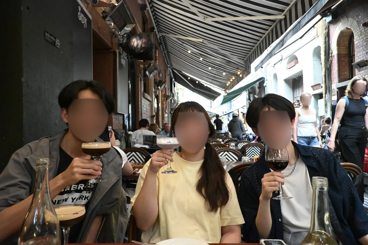 Betty’s Burgersと友人とのカクテル