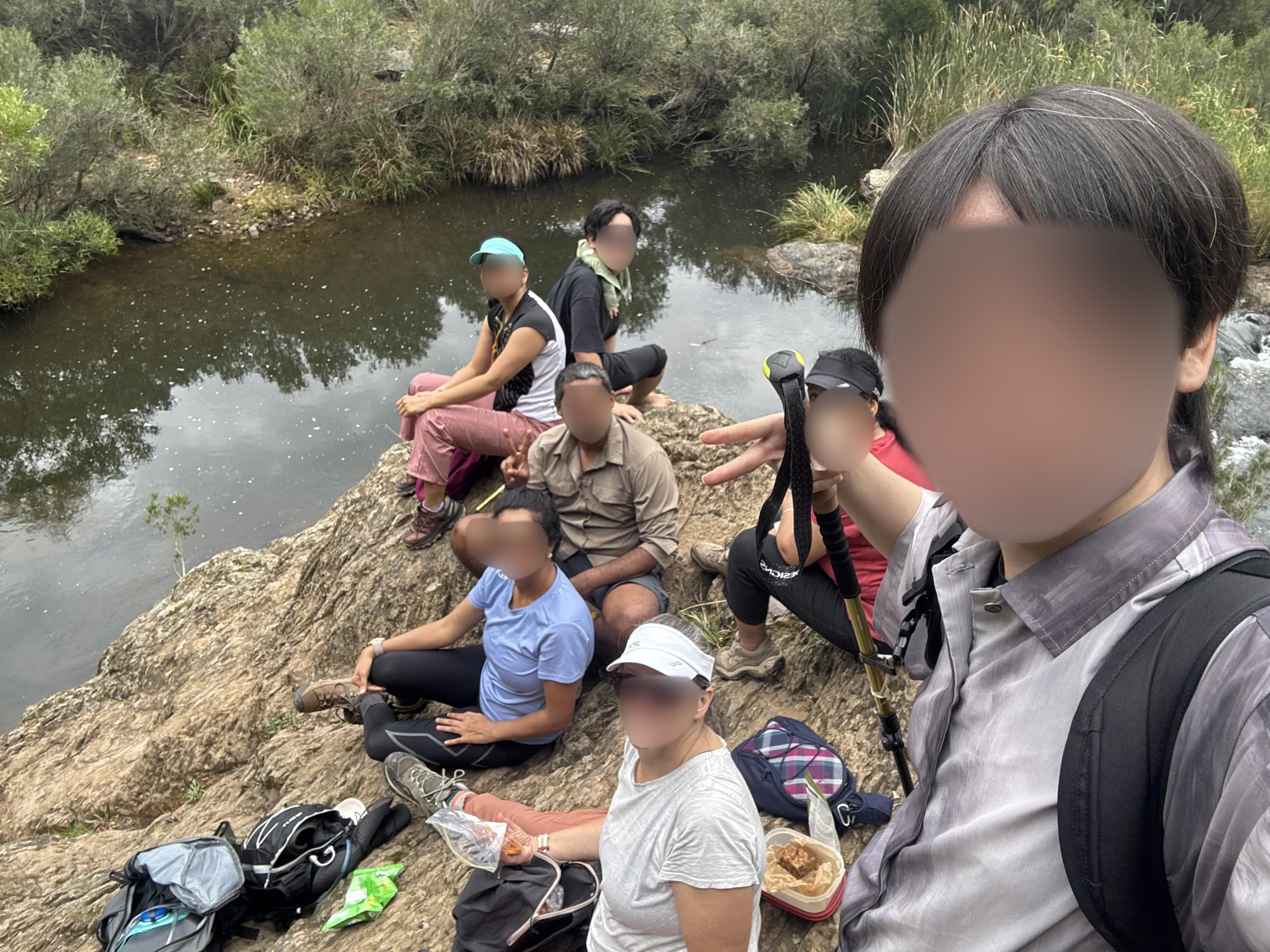 ホストマザーの友人たちとWerribee Gorgeへ